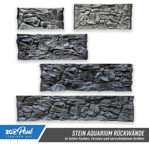 Parete posteriore acquario - , 3d