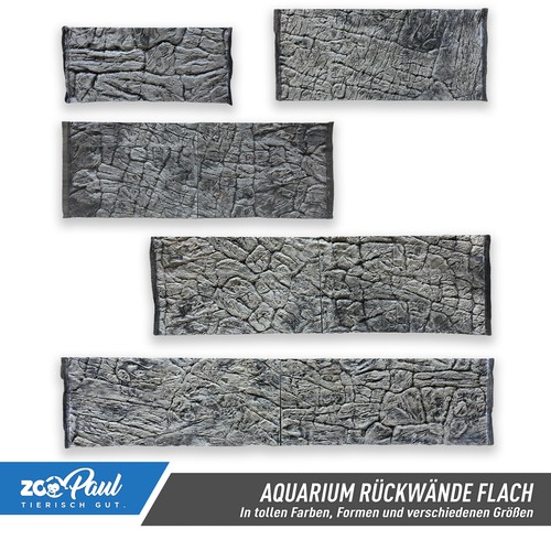 Parete posteriore acquario - , 3d