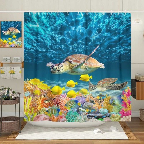 Tenda doccia acquario - , pesci
